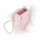 Girls Pink Heart Embellished Handbag, 1, hi-res